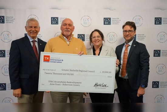 Robertson County Receives $20,000 Grant for Brownfield Redevelopment from TDEC