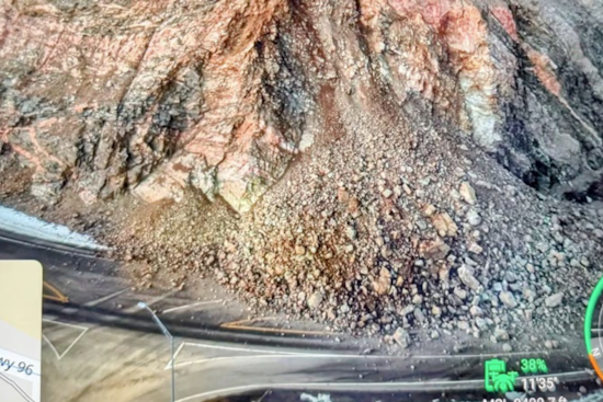 Rock Slide on Highway 96 Near Westcliffe Prompts Safety Closures, Custer County Issues Detour Advisories