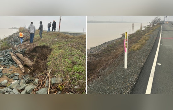 Sacramento County Declares Emergency as Erosion Threatens Levee System; Urges Vigilance Among Residents