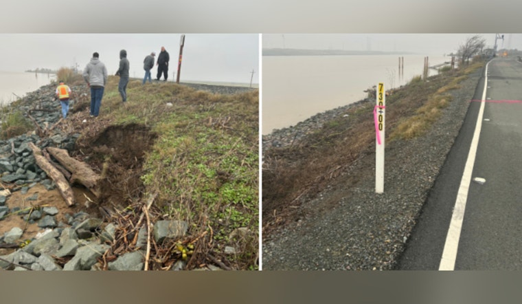 Sacramento County Declares Emergency as Erosion Threatens Levee System; Urges Vigilance Among Residents