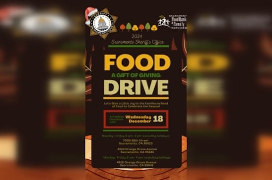 Sacramento County Sheriff's Office Partners with Food Bank to Spread Holiday Cheer to Families in Need