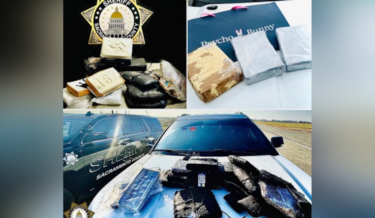 Sacramento County Sheriff's Office Seizes Large Cocaine and Fentanyl Cache