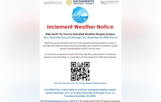 Sacramento Opens Warmth Havens as Winter Chill Intensifies: Respite Centers to Aid Community on Dec 8-10
