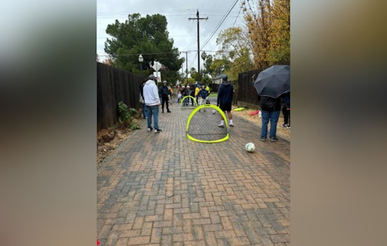Sacramento's Dixieanne Neighborhood Unveils Enhanced Alleys, Combining Art and Sustainability Upgrades