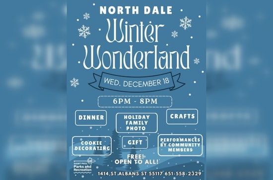 Saint Paul Parks and Recreation to Host Free Winter Wonderland Event for Families