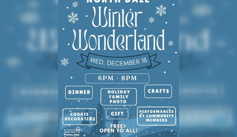 Saint Paul Parks and Recreation to Host Free Winter Wonderland Event for Families