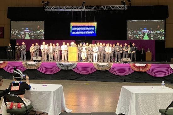 Saint Paul Police Engage with Hmong Community & Seek Recruits at New Year Festivities