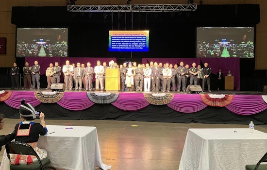 Saint Paul Police Engage with Hmong Community & Seek Recruits at New Year Festivities