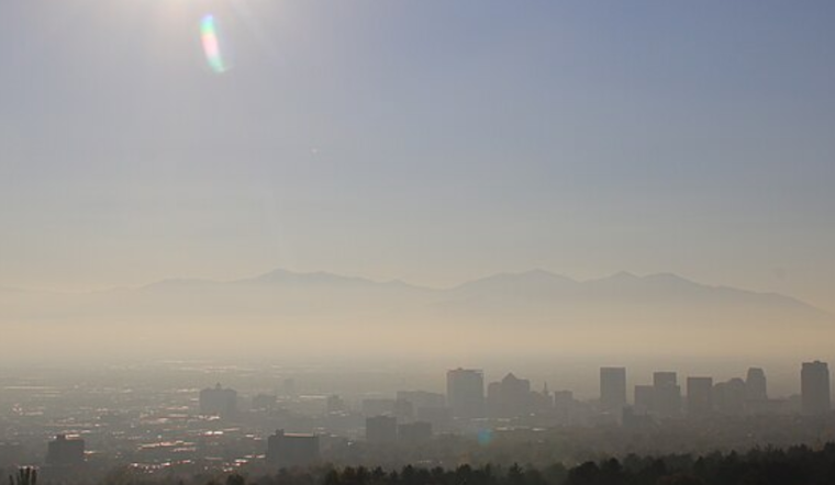 Salt Lake City Engulfed in Haze, Calm Conditions with Temperatures in Mid-40s Forecasted