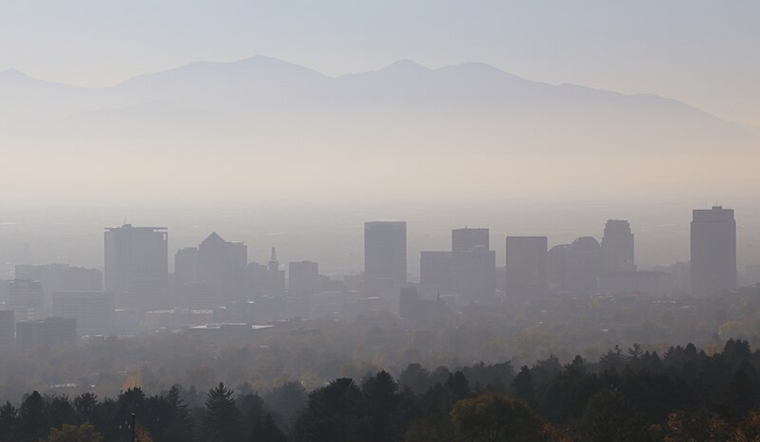 Salt Lake City in the Grip of Persistent Haze Despite Mostly Sunny Forecast