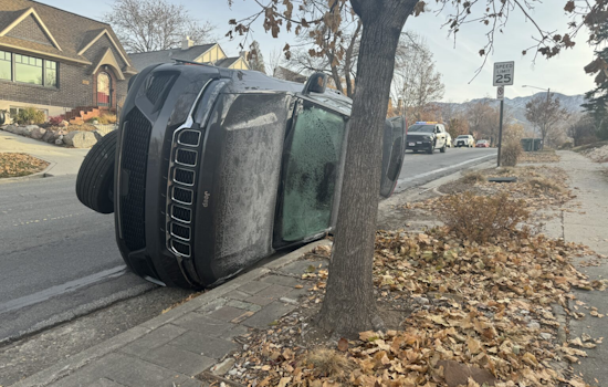 Salt Lake City Police Highlight Winter Driving Safety After Rollover Crash Linked to Frosted Windshield