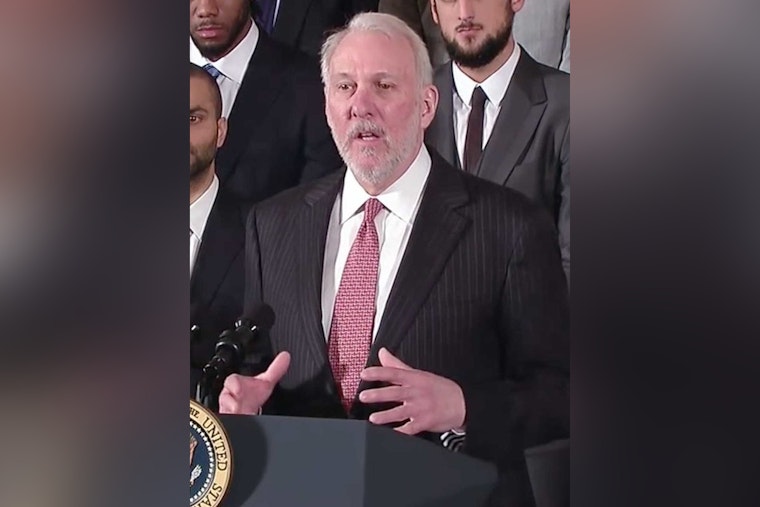 San Antonio Artists Honor Spurs Coach Gregg Popovich with Inspirational Mural Amidst His Recovery