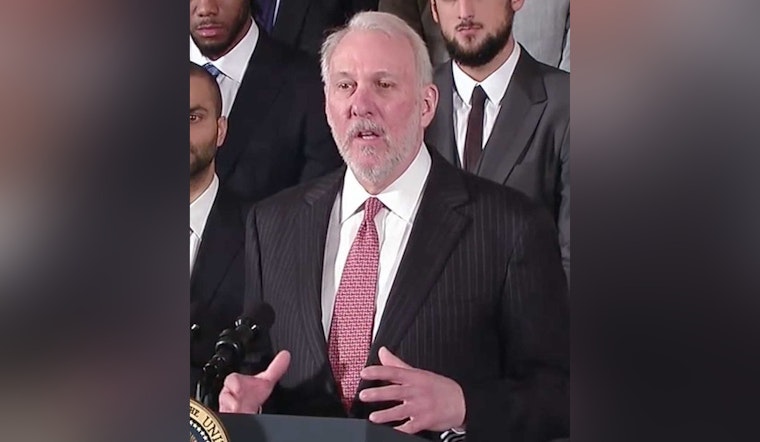 San Antonio Artists Honor Spurs Coach Gregg Popovich with Inspirational Mural Amidst His Recovery
