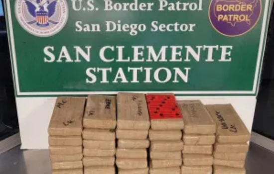 San Diego Border Patrol Seizes Over $793,000 Worth of Cocaine in Interstate 5 Operation
