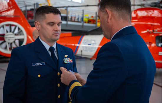 San Francisco Coast Guard Aviator Awarded Distinguished Flying Cross for Valor in Yolo County Rescue