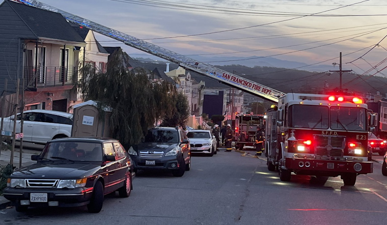 San Francisco Fire Department Rapidly Extinguishes Accidental Roof Fire on 42nd Avenue