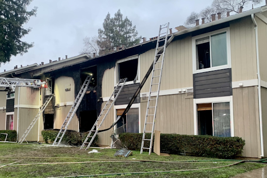 San Jose Apartment Complex Engulfed in Flames, Displaces 14 Residents Ahead of Holidays