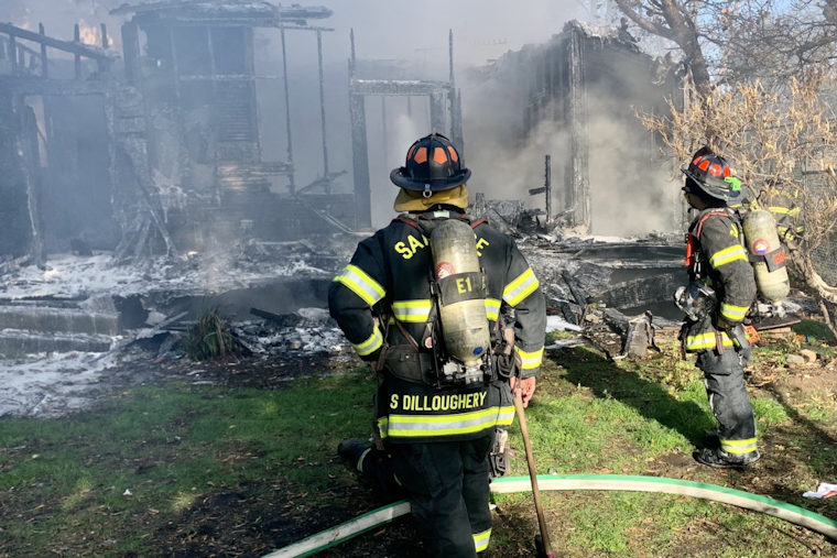 San José Firefighters Quickly Contain Blaze in Abandoned Downtown Building, No Injuries Reported
