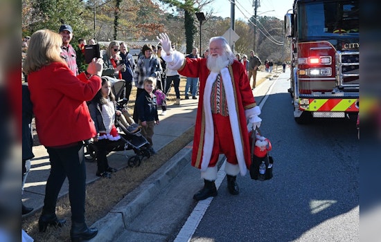 Santa and Seasonal Cheer Sweep Through Milton at Annual Christmas in Crabapple Celebration