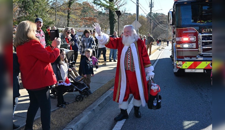 Santa and Seasonal Cheer Sweep Through Milton at Annual Christmas in Crabapple Celebration