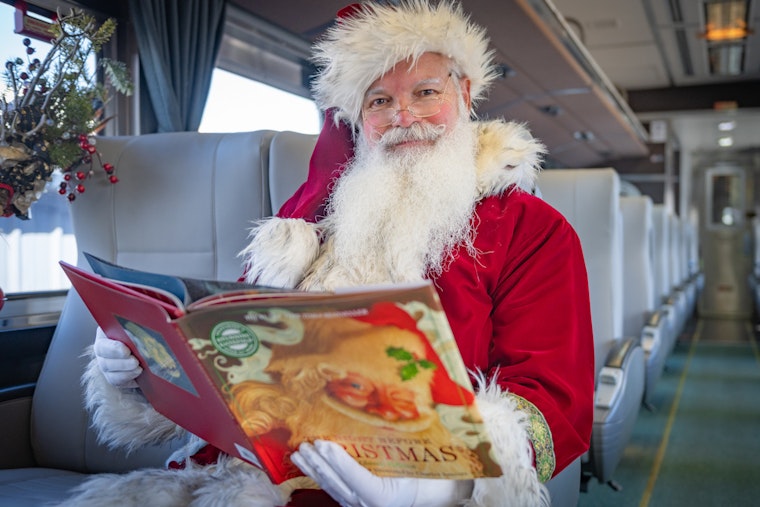 Santa Train Delights Raleigh to Greensboro Passengers with Festive Return This December
