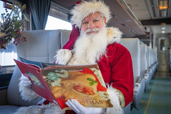 Santa Train Delights Raleigh to Greensboro Passengers with Festive Return This December
