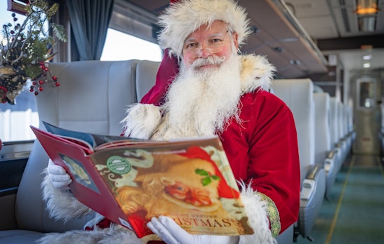 Santa Train Delights Raleigh to Greensboro Passengers with Festive Return This December