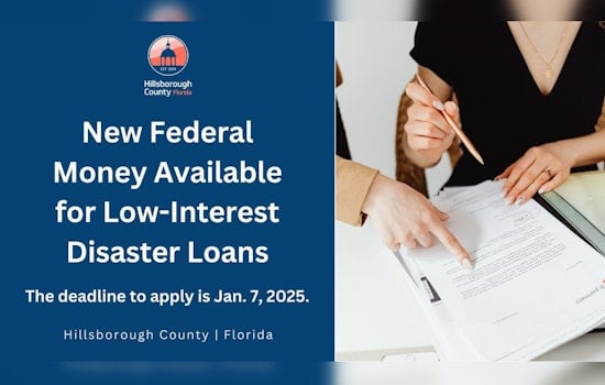 SBA Offers Low-Interest Disaster Loans to Aid Recovery in Hillsborough County Post-Hurricanes