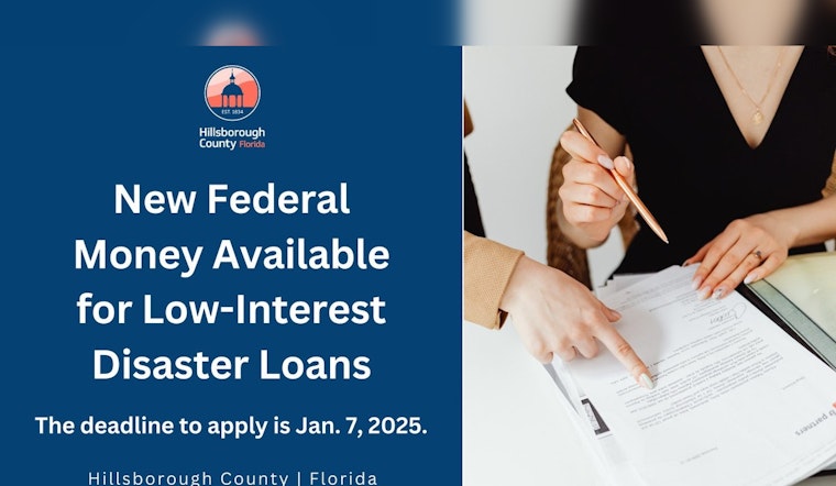 SBA Offers Low-Interest Disaster Loans to Aid Recovery in Hillsborough County Post-Hurricanes