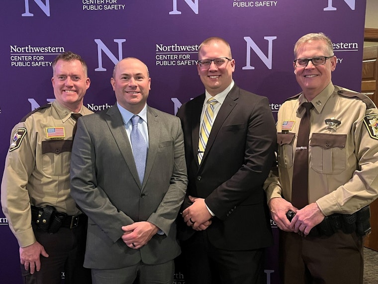 Scott County Sergeants Graduate Prestigious Law Enforcement Leadership Program at Northwestern
