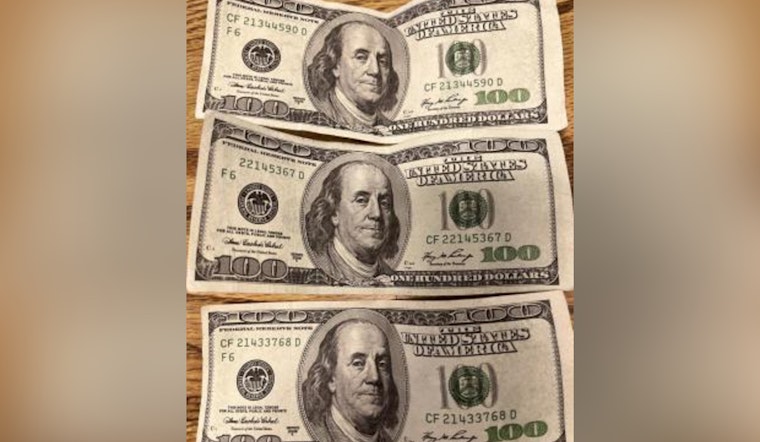 Seaside Merchants Warned of Counterfeit $100 Bill Circulation, Police Urge Vigilance and Scrutiny