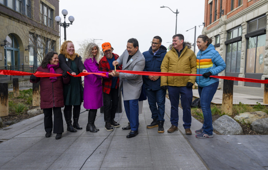 Seattle Celebrates Completion of Pioneer Square Pedestrian Improvements Enhancing Waterfront Connectivity
