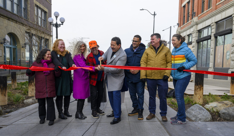 Seattle Celebrates Completion of Pioneer Square Pedestrian Improvements Enhancing Waterfront Connectivity