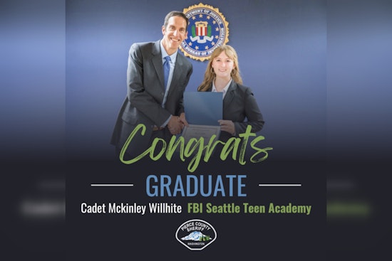 Seattle's Teen FBI Academy Hails Pierce County Cadet Mckinley Willhite as an Aspiring Future Law Enforcement Officer
