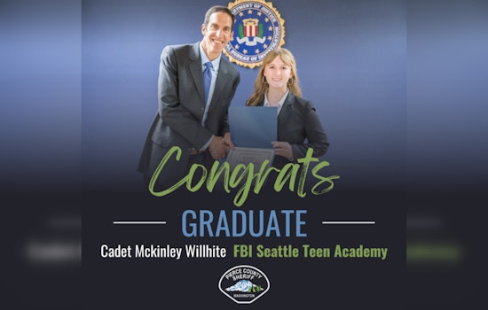 Seattle's Teen FBI Academy Hails Pierce County Cadet Mckinley Willhite as an Aspiring Future Law Enforcement Officer