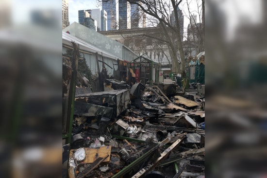 Second Manhattan Holiday Market Fire This Month Breaks Out at Bryant Park, No Injuries Reported