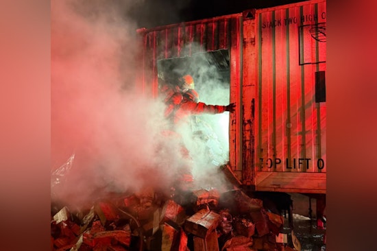 Semi-Truck Carrying Nuts Engulfed in Flames on I-5 in Portland, Causes Major Traffic Delays