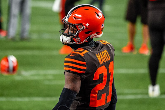 Setback for Browns as Cornerback Denzel Ward Sidelined with Shoulder Injury in Miami Clash