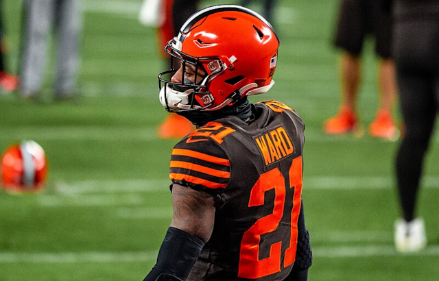 Setback for Browns as Cornerback Denzel Ward Sidelined with Shoulder Injury in Miami Clash