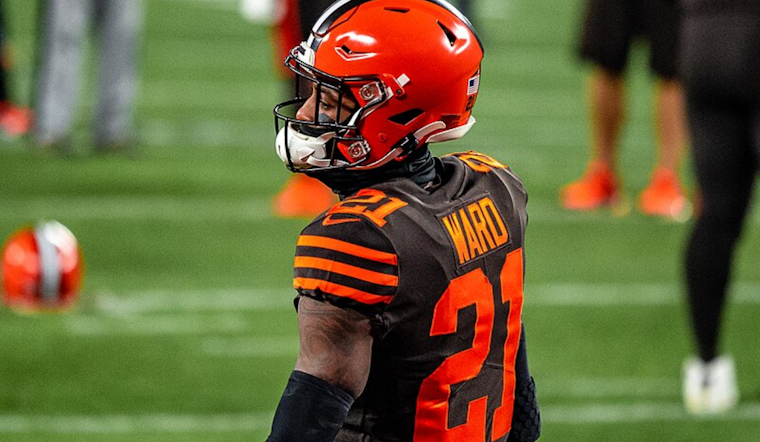Setback for Browns as Cornerback Denzel Ward Sidelined with Shoulder Injury in Miami Clash