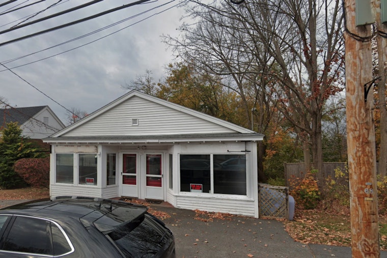 Severe Weather Blamed for Crash as Car Slams into West Newbury Building, Teen Driver Escapes Unharmed