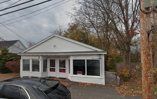 Severe Weather Blamed for Crash as Car Slams into West Newbury Building, Teen Driver Escapes Unharmed