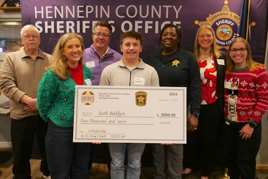 Sheriff Witt Engages with Hennepin Community, Scholarships Granted and Vikings Victorious with Safety Assured