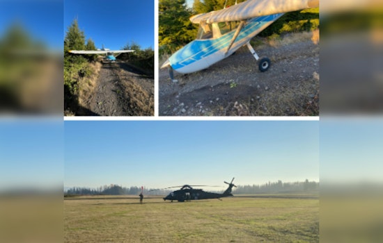 Small Plane Makes Emergency Landing Near Molalla, National Guard Conducts Heroic Rescue