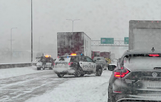 Snowstorm Sparks Series of Crashes on I-94, Michigan State Police Urge Caution Amidst Traffic Delays