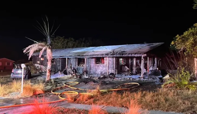 Spring Hill Family Displaced as Fire Guts Home in Overnight Blaze