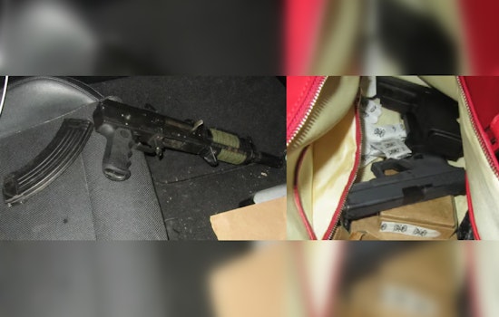Springfield Police Seize AK-Style Rifle and Machine Gun, Two Suspects Arrested Amid Stolen Vehicle Probe