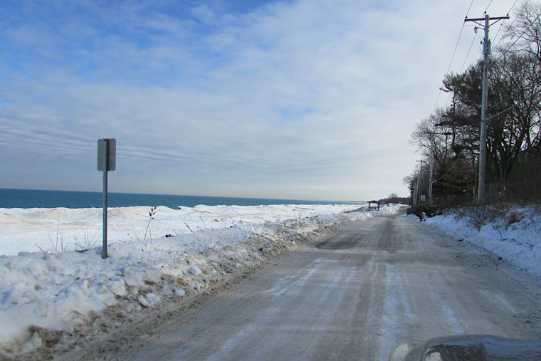 St. Joseph Transformed: Nature's Winter Artistry Captivates on Lake Michigan Shores