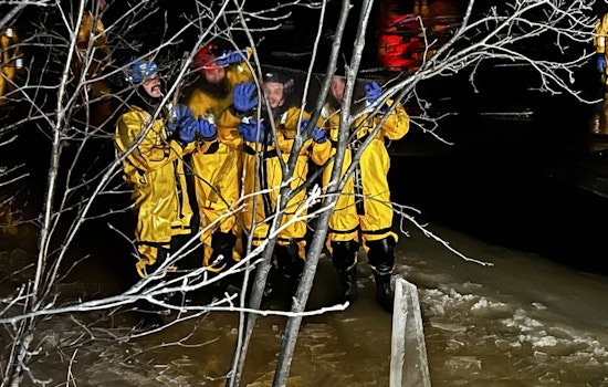 St. Louis County Rescue Squad Urges Caution on Treacherous Winter Ice