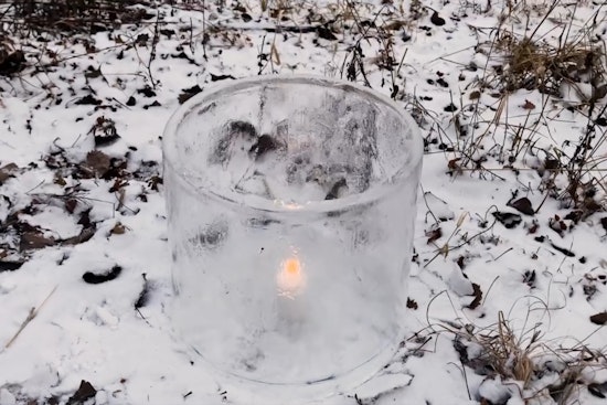 St. Louis Park Community Lights Up Winter Nights with Handcrafted Ice Luminaries